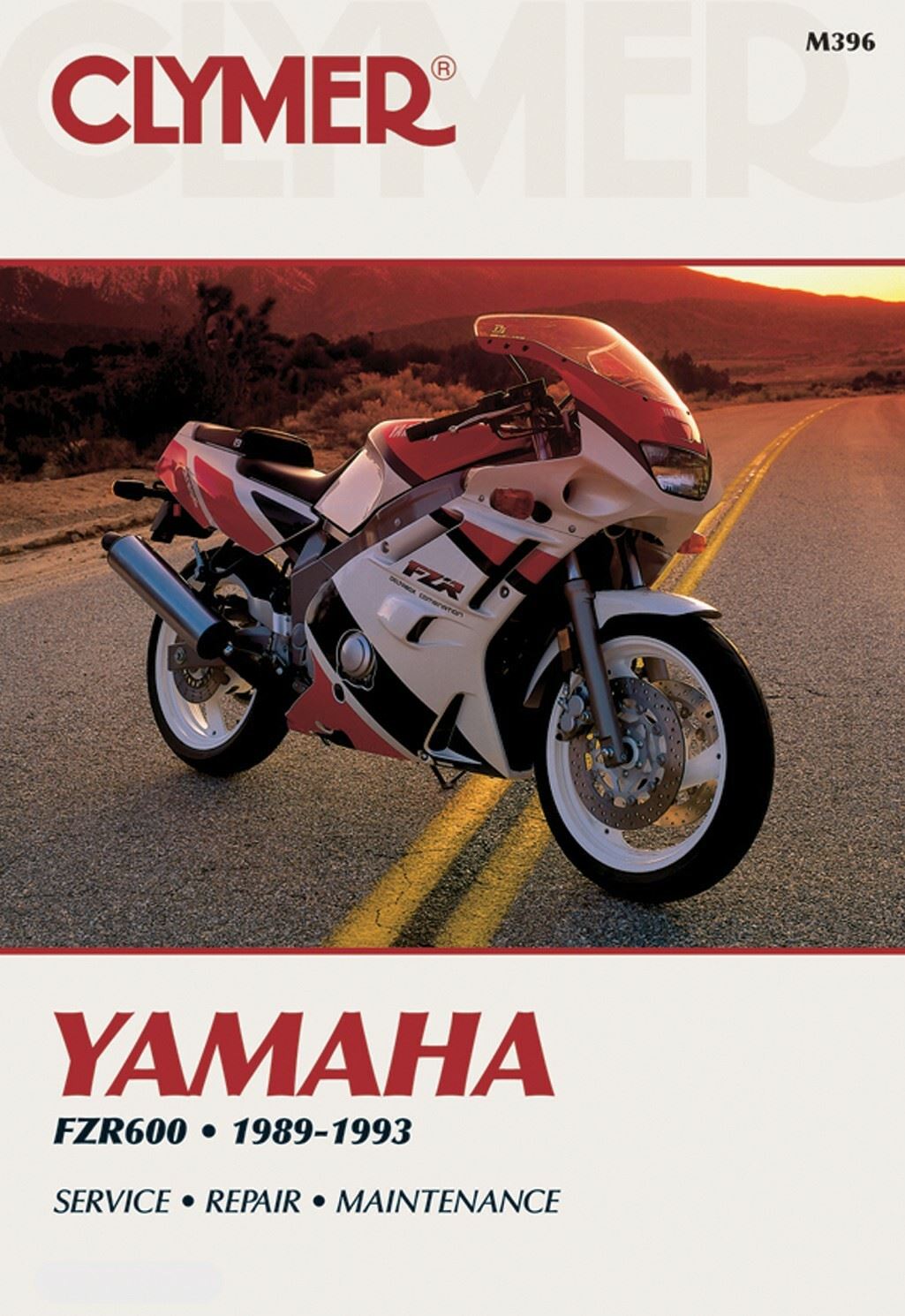 Clymer Manual For Yamaha FZR600 89-93