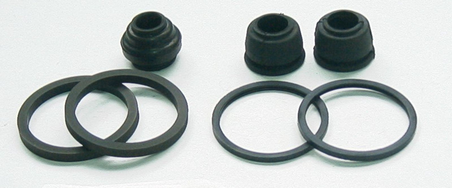 TourMax Brake Caliper Seal Rebuild Kit Front Honda CM400C 81, CB450SC 86, CMX450C 86-87, FT500 82-83, GB500 89-90, GL500 Silverwing 81-82, CB650 82, VF700 Magna 87, VT800C 88, VT1100C Shadow 87-93, Rear CX500T 82-83, VF500F 84-86, CB900C 82-83