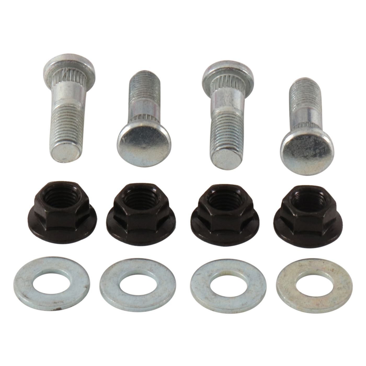 Wheel Stud and Nut Kit Front Suzuki LT-4WD 250 Quad Runner 89-98, LT-F250 2WD 88-01, LT-F250F 4WD Quad Runner 99-02, Wheel Stud and Nut Kit Rear Suzuki LT-4WD 250 Quad Runner 89-98, LT-F250 2WD 88-01, LT-F250F 4WD Quad Runner 99-02