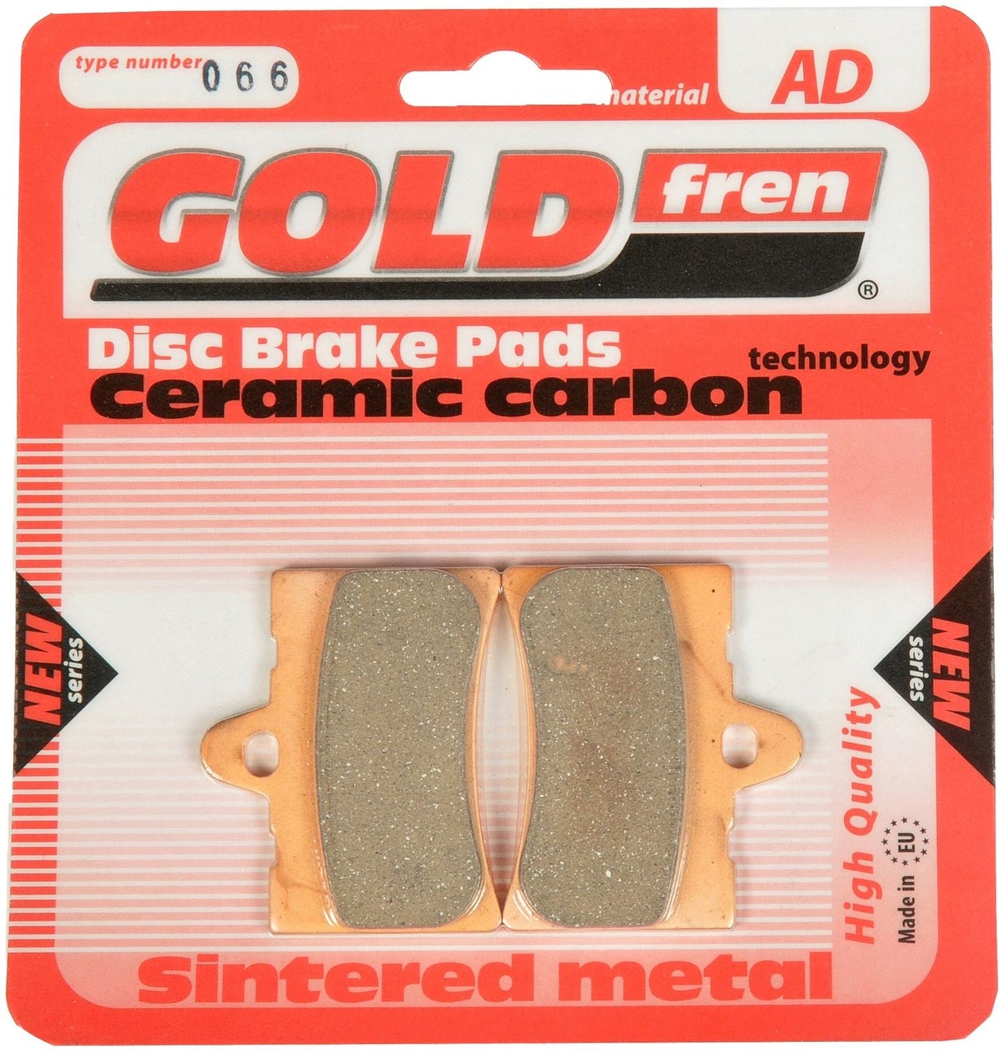 Goldfren Brake Pads AD066, VD943, FA156, FDB886, SBS672