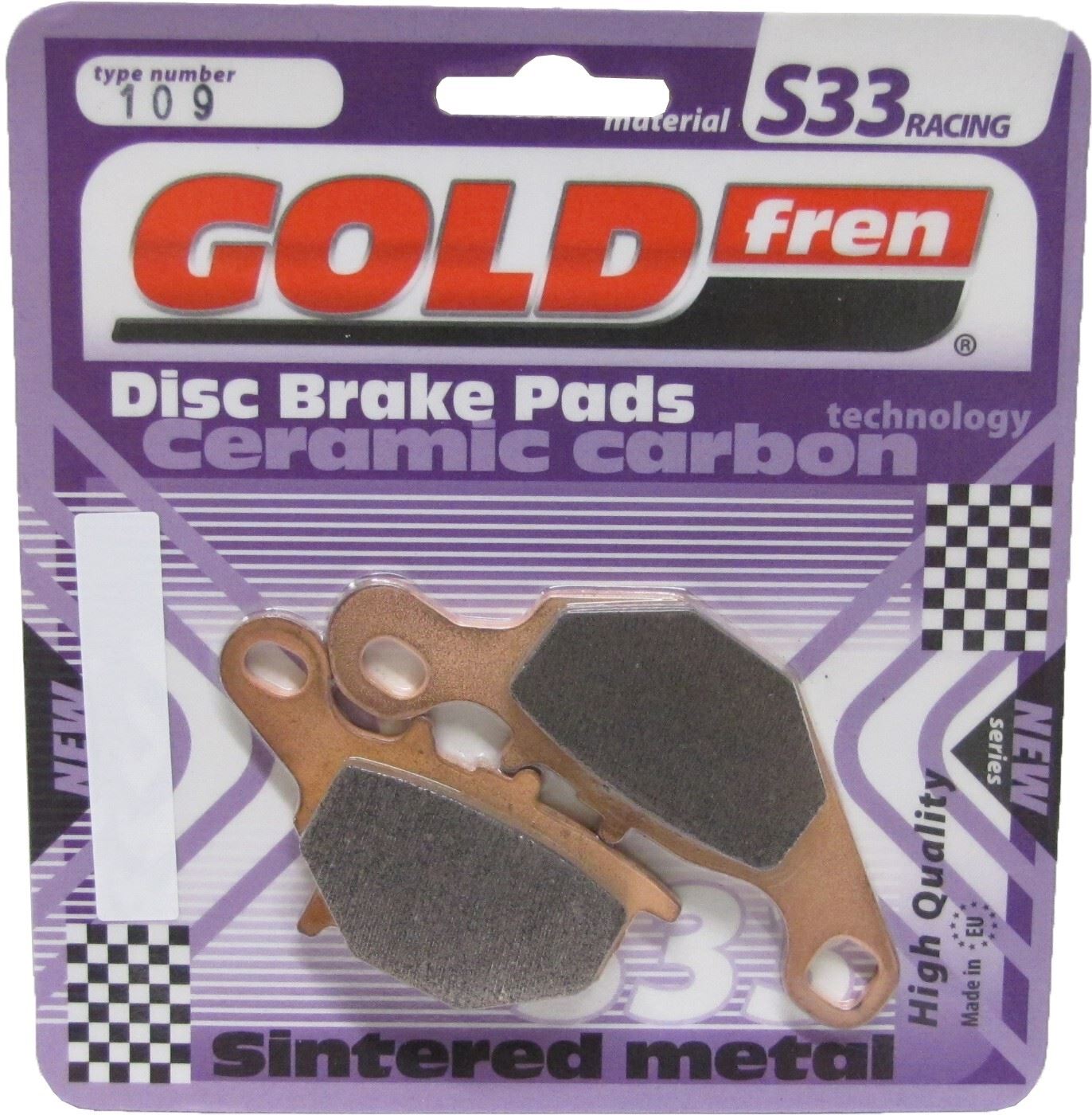 Goldfren Brake Pads S33-109, VD351, FA230, SBS702