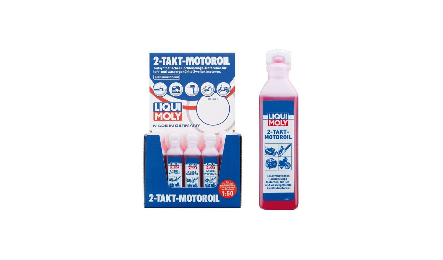 Liqui Moly 2T Shooter Semi Synthetic Motor Oil For 5L of Fuel at 50:1 100ml