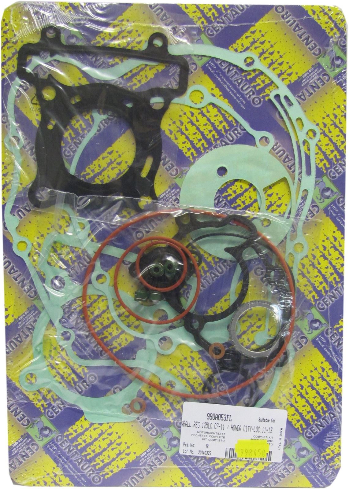 Full Gasket Set Yamaha YZF-R125 (4 Valve) 2008-2013
