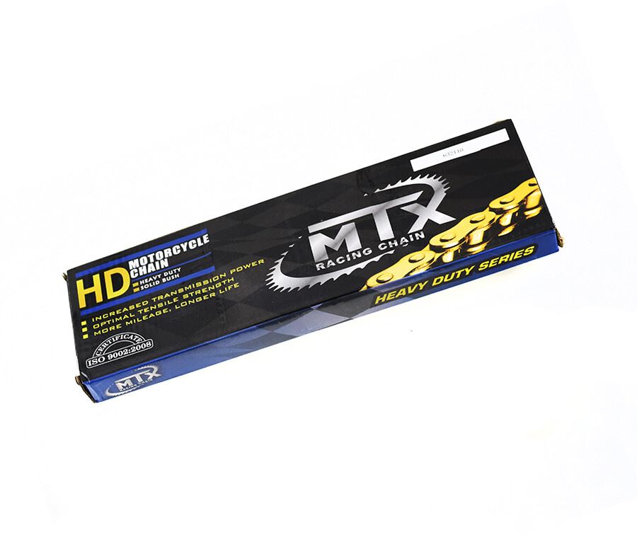 Chain Heavy Duty Gold 520-110 Links (34.0KN)