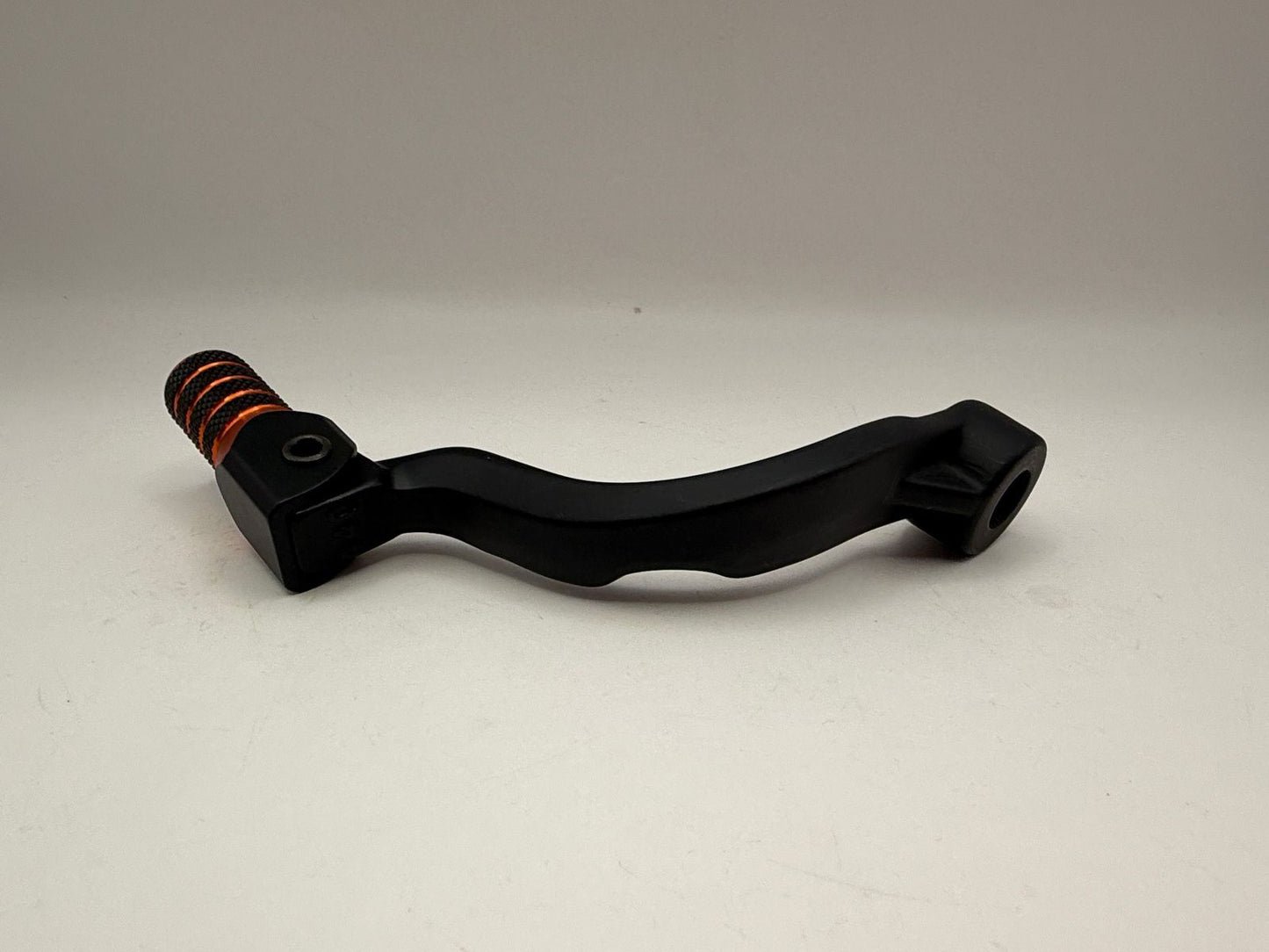 Gear Lever Alloy Black with Orange Tip KTM 85 SX 18-20, 125 SX 17-20, 150 SX 17-20, 125 XC-W 17-19, Husqvarna TC85 18-20, TC125 17-20, TE150 17-19, TX125 17-19