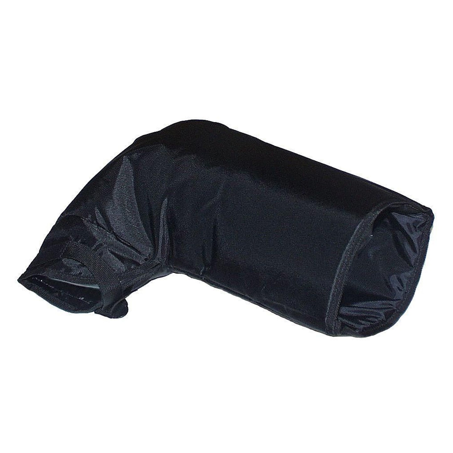 BLACK HANDWARMERS UNIVERSAL, WITH INNER FLEECE LINING.