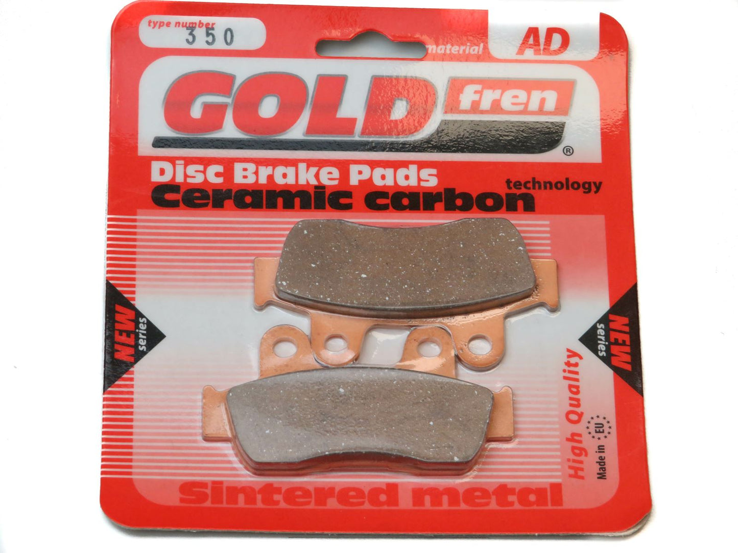 Goldfren Brake Pads AD350 as OEM No. 06455-KSY-902 Elite 125 (Scooter)