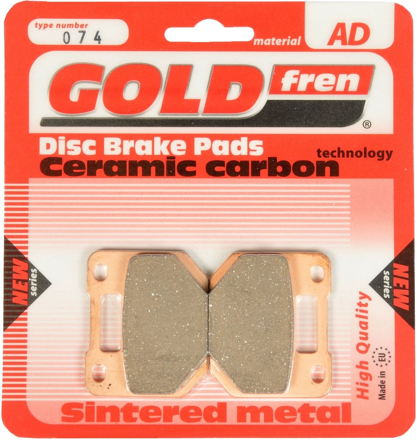 Goldfren Brake Pads AD074, VD335, FA110, FDB437, SBS587