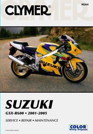 Clymer Manual For Suzuki GSX-R600 01-05