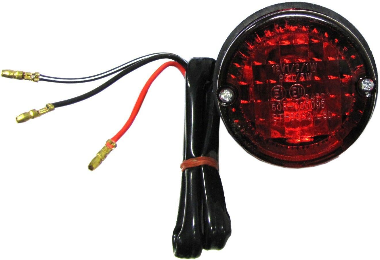 Complete Taillight Round OD 61mm Black