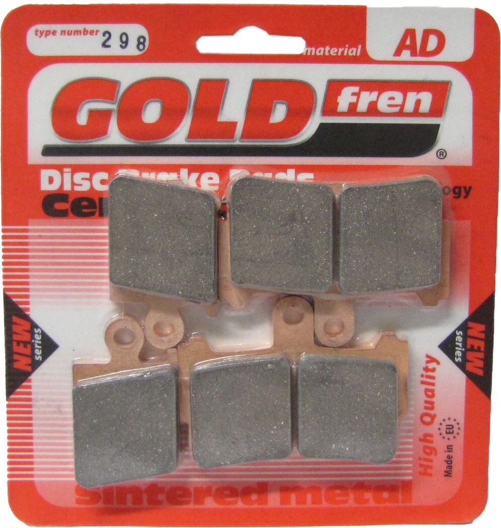 Goldfren Brake Pads AD298, FA499/4, VD179, SBS869