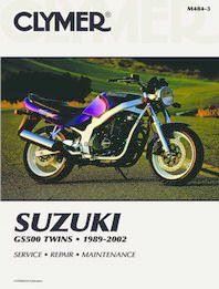 Clymer Manual For Suzuki GS500 Twins 89-02