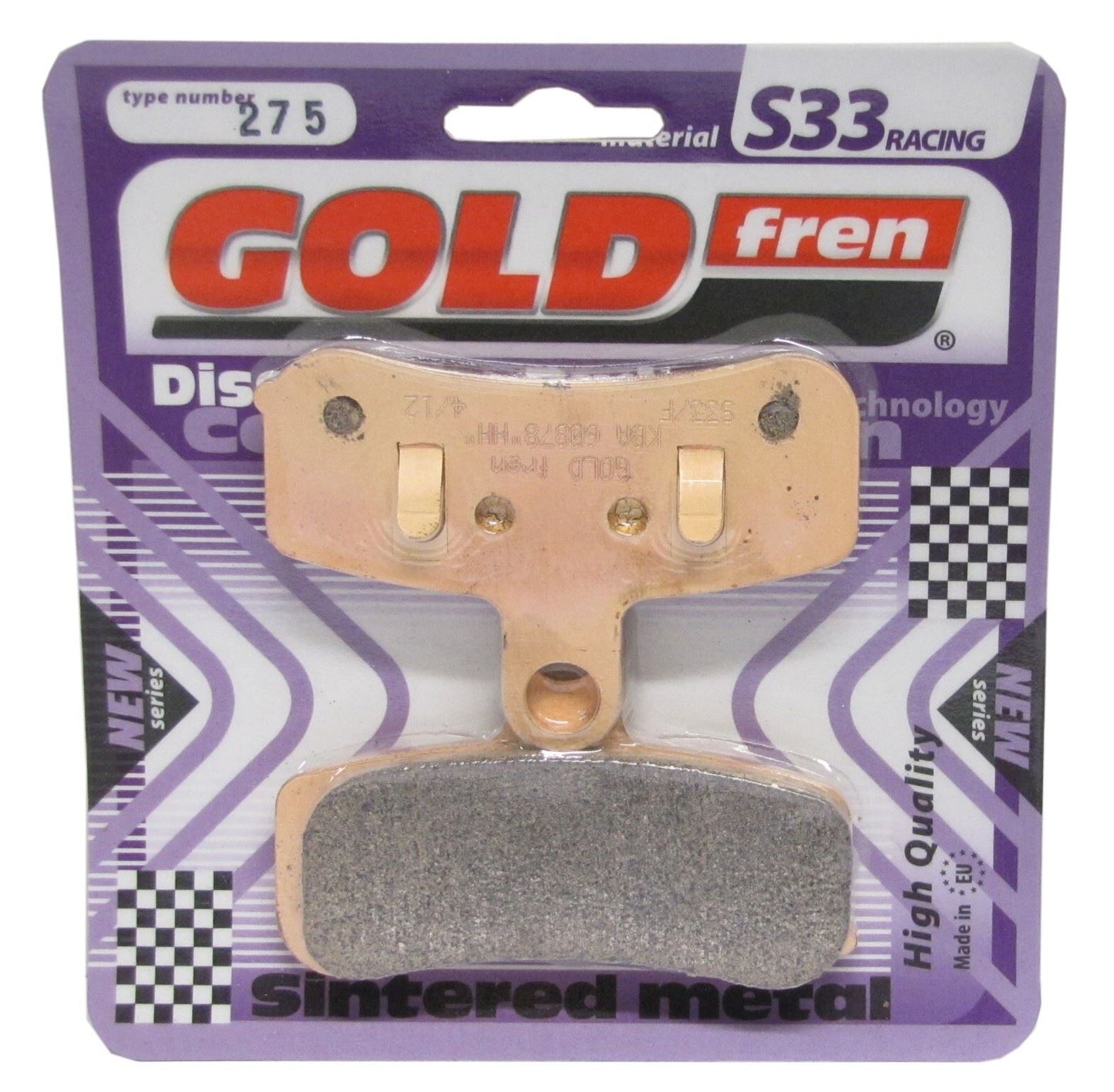 Goldfren Brake Pads S33-275, FA457