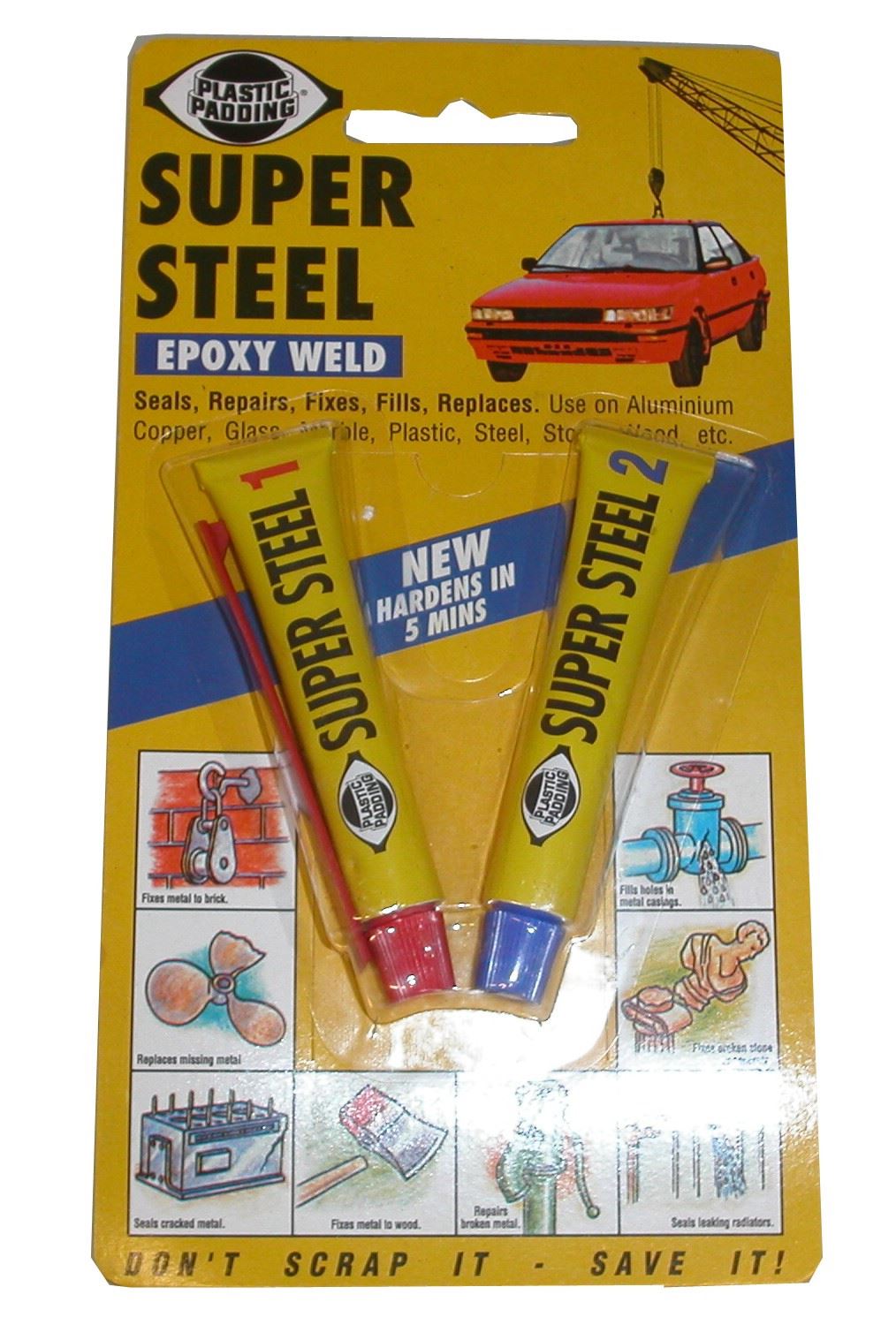 Loctite Super Steel Epoxy Weld,seals,repairs,fixes & fills (50g)