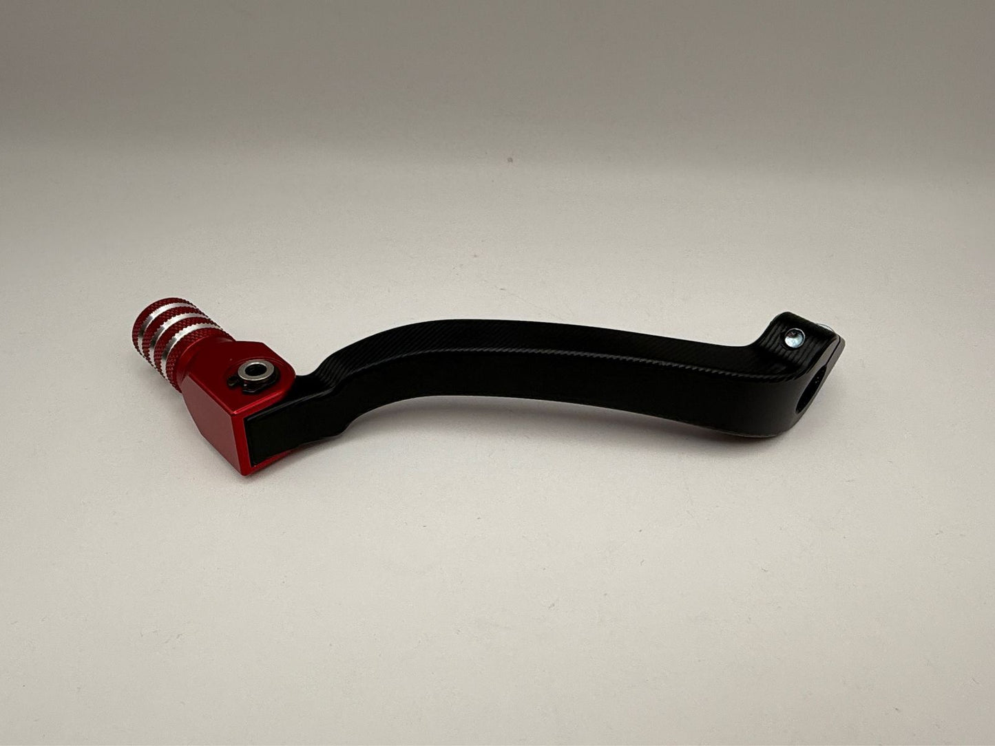 Gear Lever Billet Aluminum Red Tip fits Honda CRF250R 10-17, CRF450R 09-16, CR125 87-07, Yamaha YZ250F 14-18, YZ450F 14-18, YZ250FX 15-18, WR250F 15-18