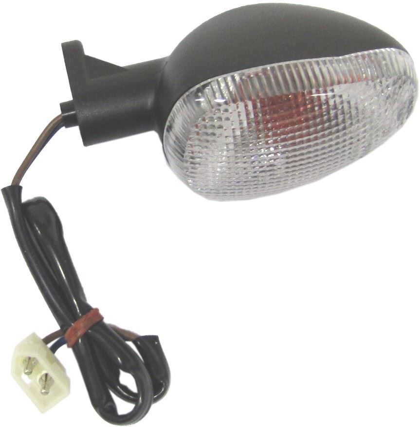 Indicator Aprilia RSV1000 Front Left & Rear Right Short Stem (Amber & Clear)