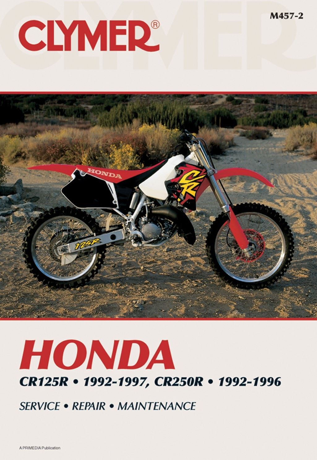 Clymer Manual For Honda CR125R 92-97, CR250R 92-96