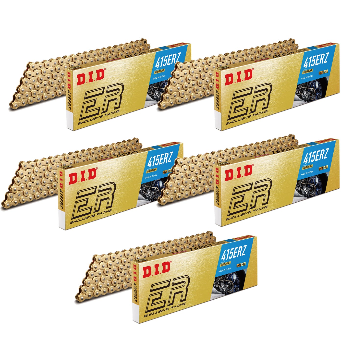 DID 415ERZ SDH G&G X 600L (RJ), BOXED ROLL UNCUT25ft, DID415ERZGG600