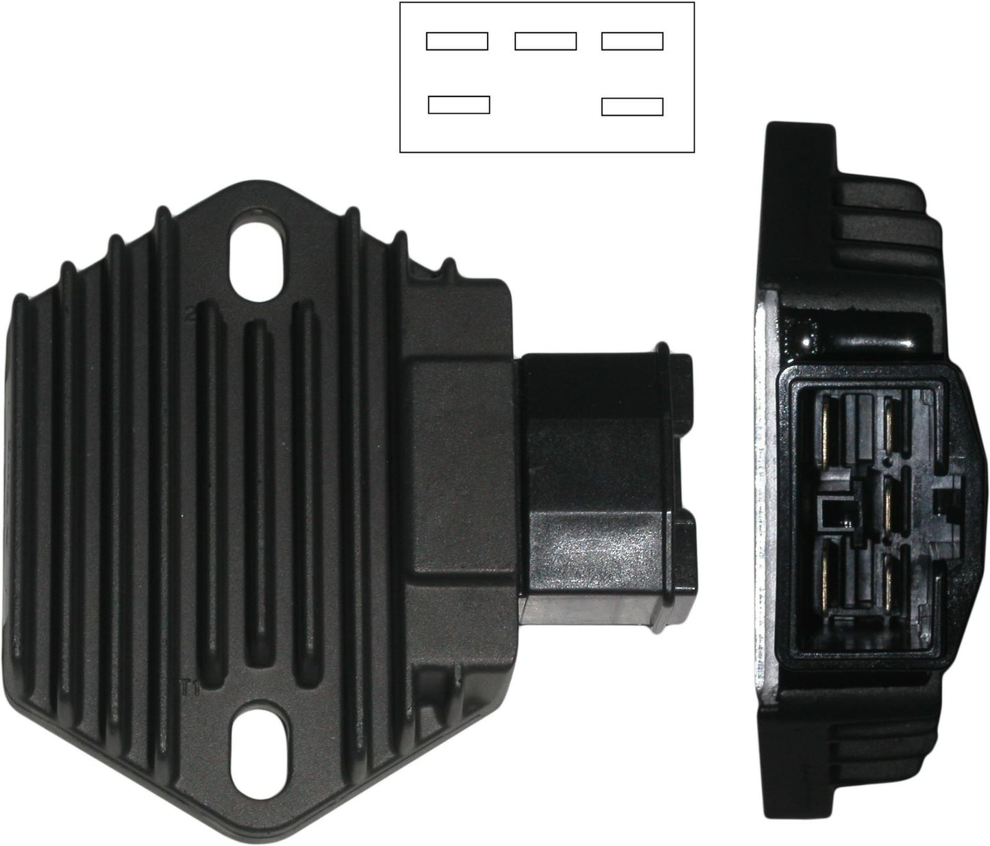 TourMax Regulator/Rectifier Honda FES125 98-02, NES125 00-06, SES125 02-04, SH125 01-04, CBF500 04-06, CB600F Hornet 02-06, CBF600N, S 04-06, VT750C Shadow 01 OE Refs: 31600-KFG-860, 31600-KFG-861, 31600-KFG-862