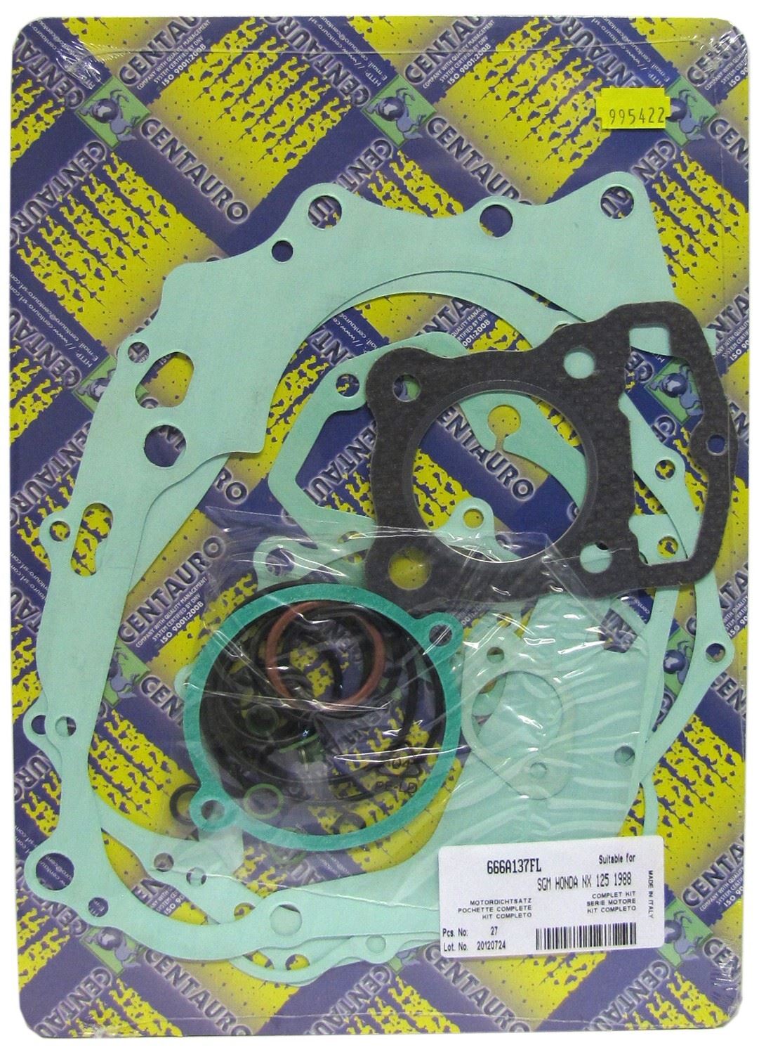 Centauro Full Gasket Set Honda NX125 1989-1990