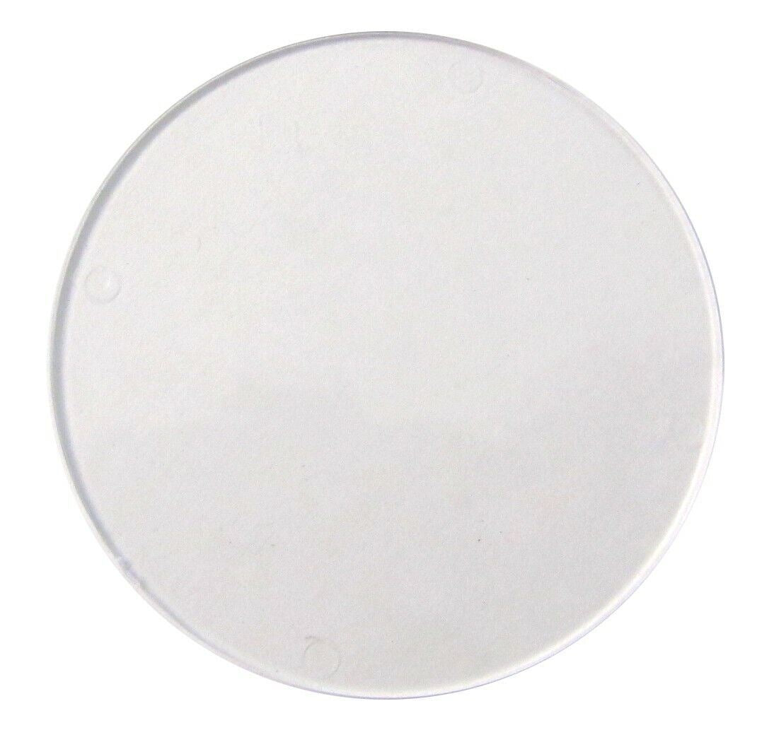 Tax Disc Holder Replacement Round Perspex Glass