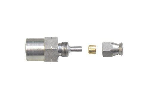 Female Hose End 3/8UNF Concave on to Hose Stainless"
