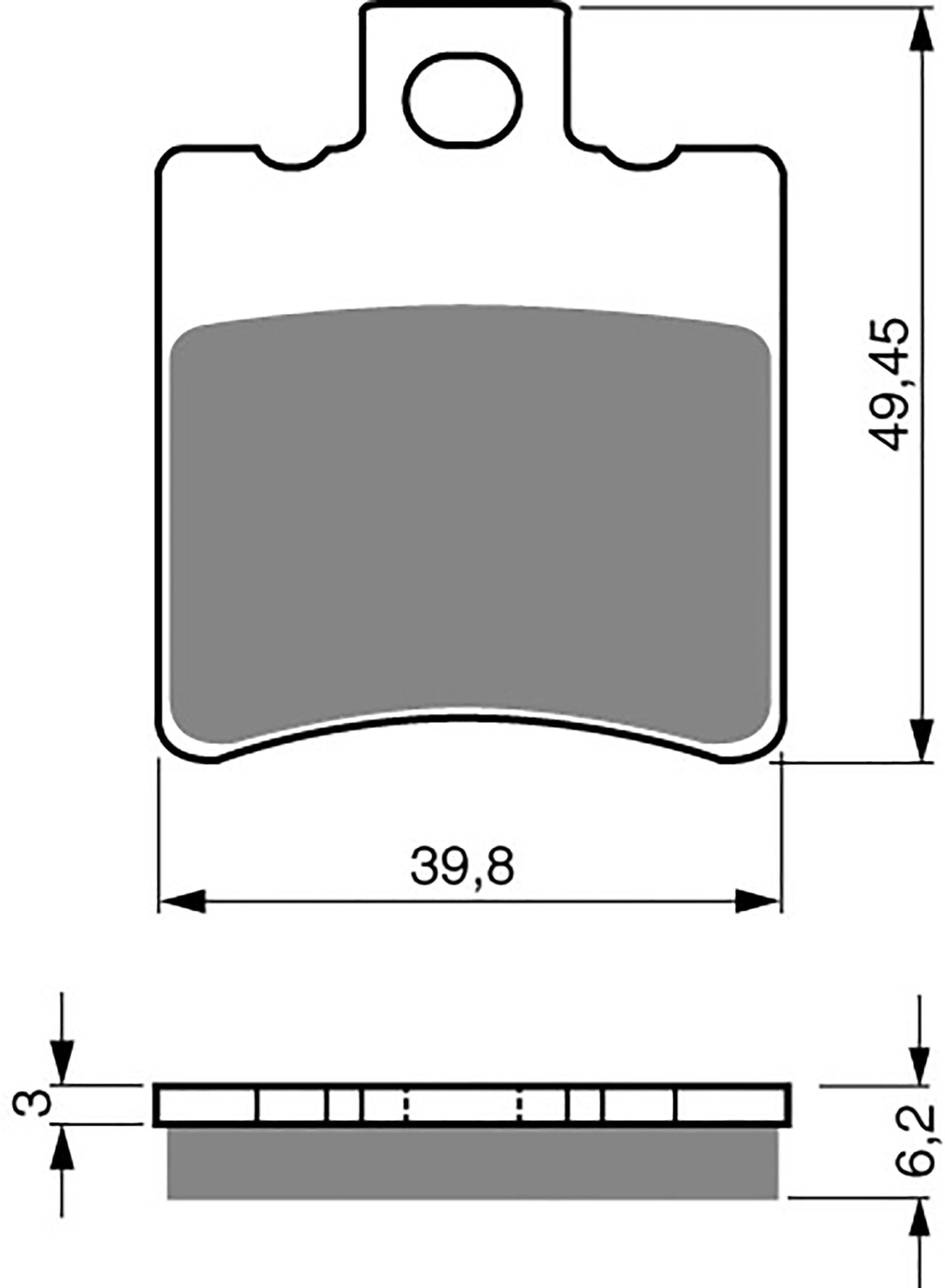 Goldfren Brake Pads S33-098, VD948, FA193, FDB680, SBS725, SBS697