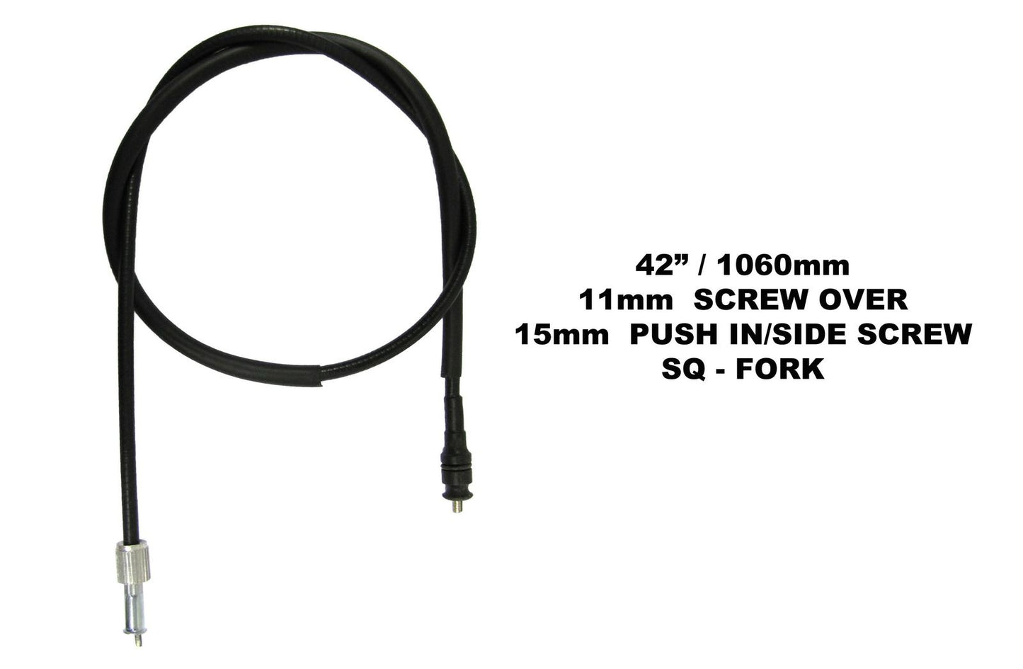 Speedo Cable Honda SLR650, FX650 as 051230H, 051573H but 1065mm Long