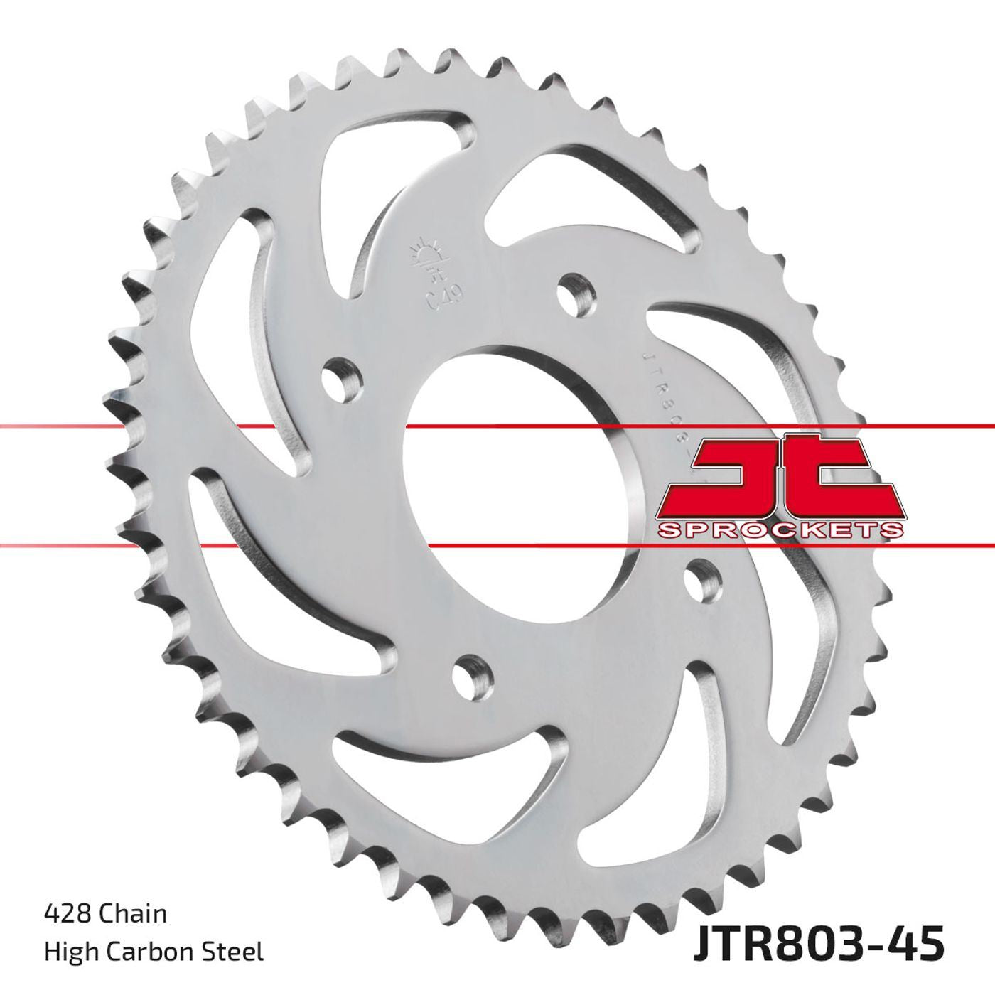 JTR803.45 REAR SPROCKET 45 TOOTH PITCH 4