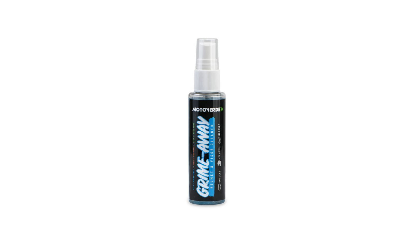 Motoverde Grime Away Helmet, Goggle & Visor Cleaner