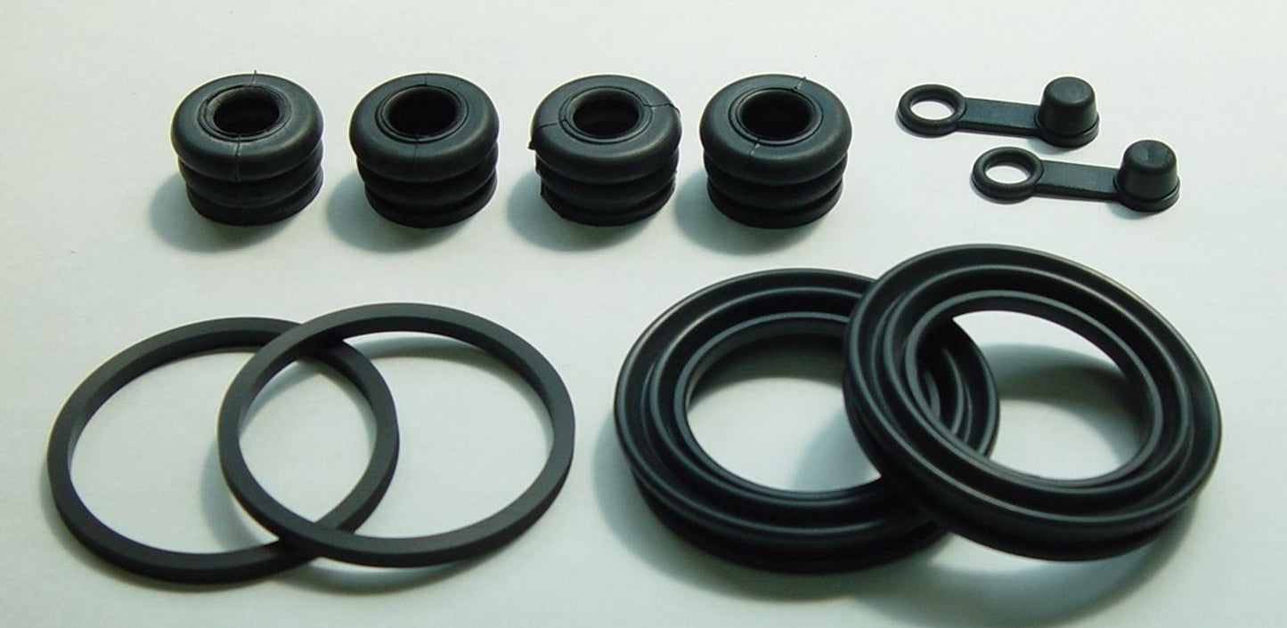 TourMax Brake Caliper Seal Rebuild Kit Front Kawasaki Z550D1 81, Z550H1-2 82-83, Z550C1-2 80-81, Z650F2-3 81-82, Z700A1 84, Z750E1-3 80-82, Z750F1 83, Z750H1-4 80-83, Z750L3 83, Z750N1-2 82-83, Z750R1 82, Z1000J1-3 81-83, Z1000K1-2 81-82