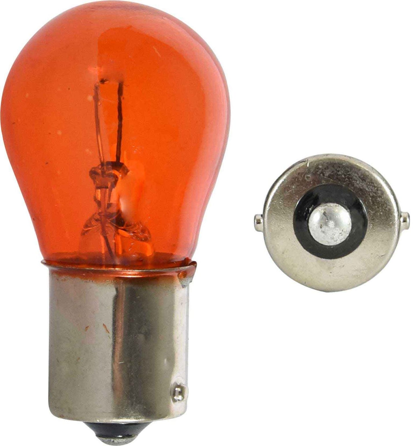 Bulbs BA15s 12v 21w Indicator Amber Per 10