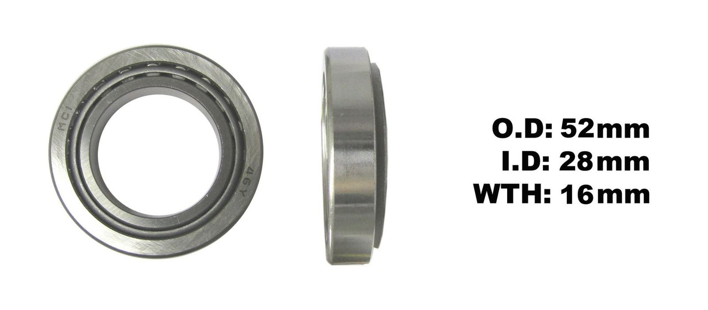 Taper Bearing 28 x 52 x 16