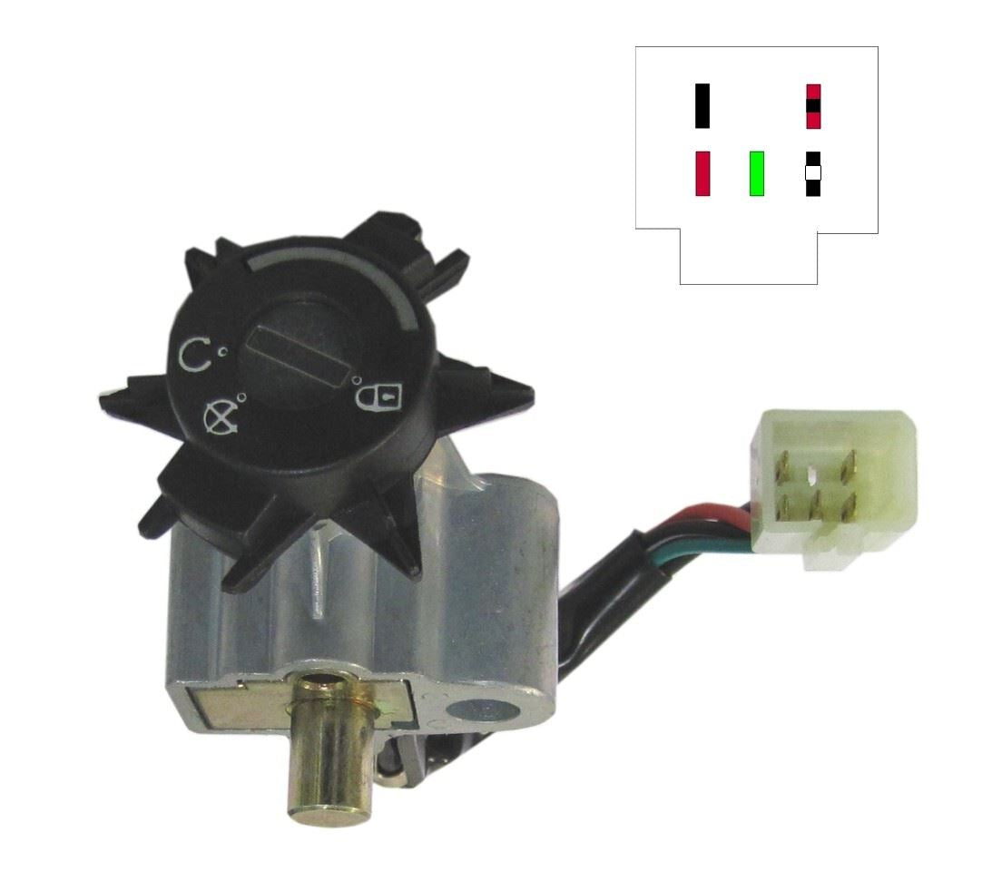 Ignition Switch Peugeot Ludix 50 (5 Wire)
