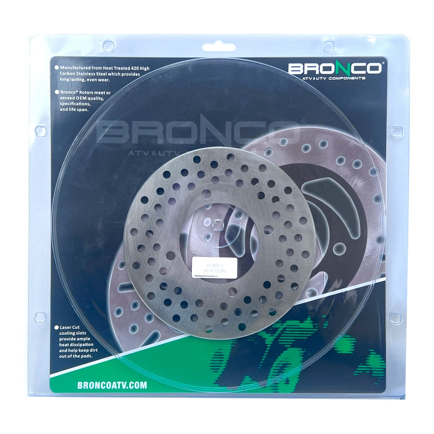 DISC BRAKE FRONT HONDA TRX500 05-14, TRX680 06-19 BRONCO AT-05748, MD6251D