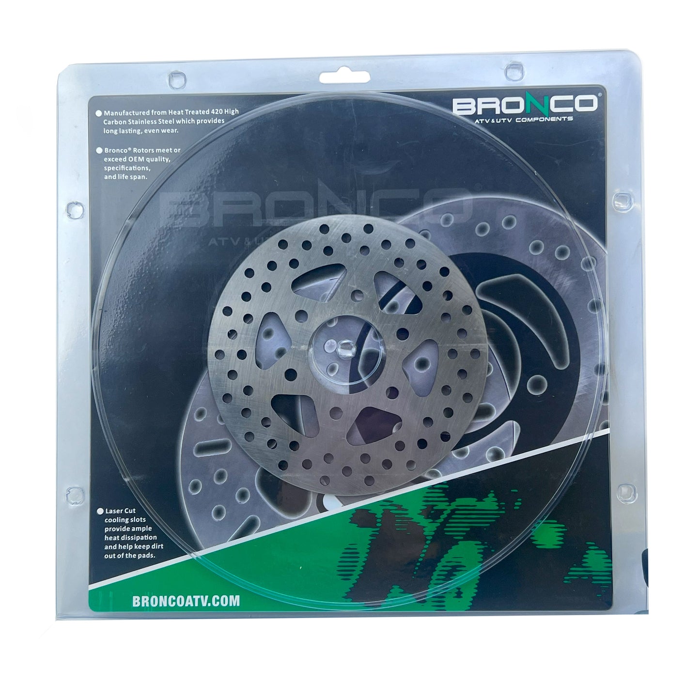 DISC BRAKE REAR YAMAHA YXR700 09-13, BRONCO AT-05997 5B4-F5711-00, MD6333D