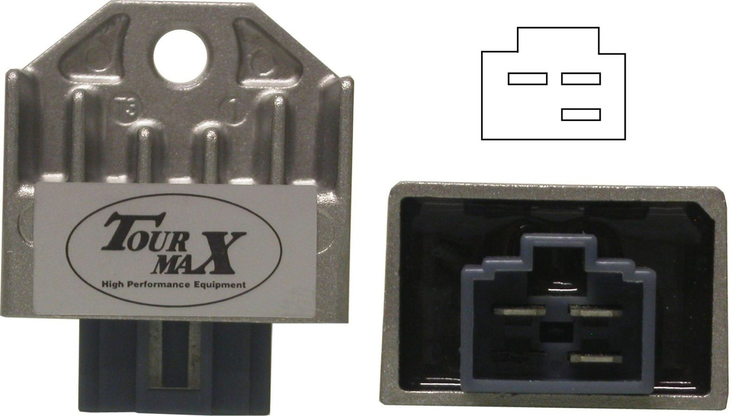 TourMax Rectifier Suzuki LT80 02-06 SH739AA 3 Pins OE Ref: 32800-40B10