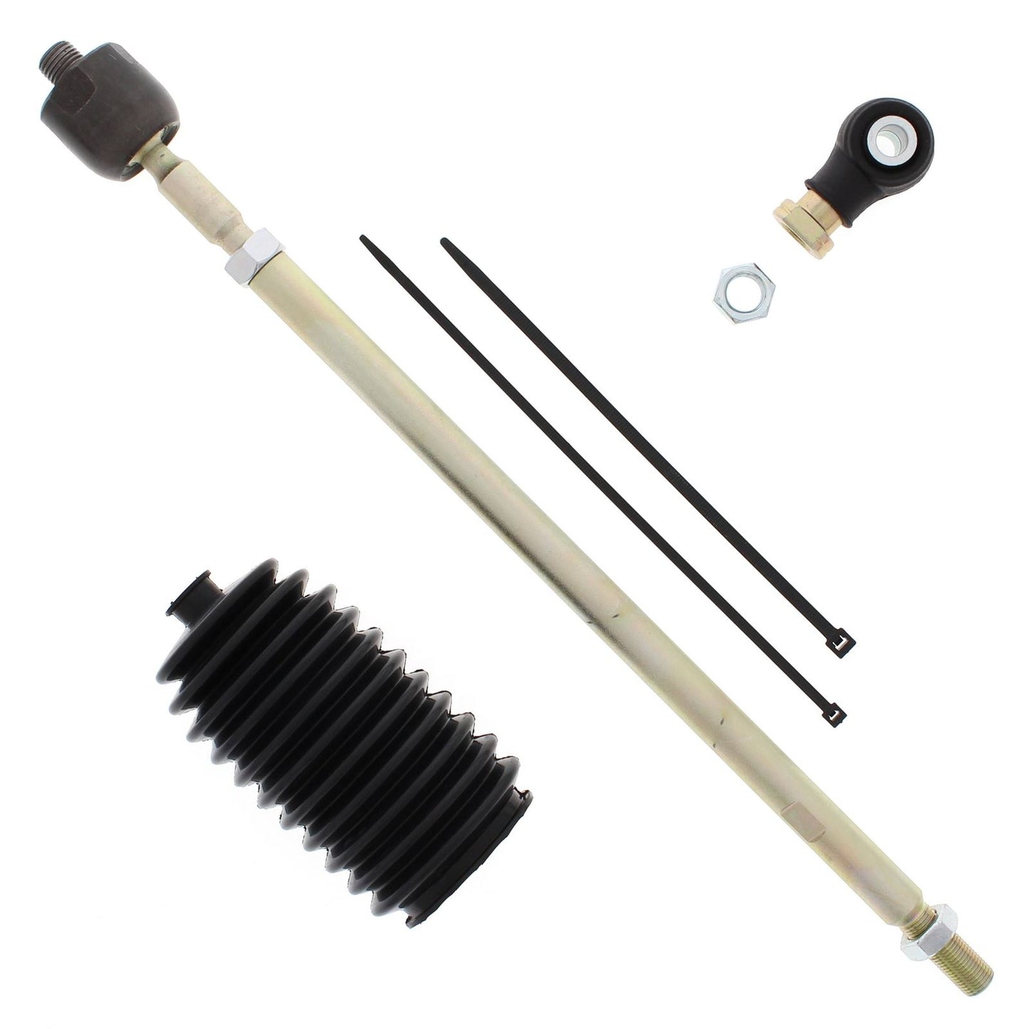 Rack Tie Rod Kit - Left Polaris Brutus HD 1000 16-18, Brutus HD 900 13-15, Ranger 1000 Diesel 15-18, Ranger 1000 Diesel Crew 15-18, Ranger 1000 Diesel EU 15-16, Ranger 570 Full Size 2015, Ranger 570 Full Size Crew 2015, Ranger 570 XP 2016, Ranger