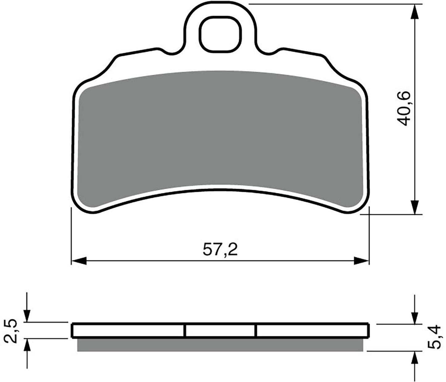 Goldfren Brake Pads AD388 montesa 4RT Respol 2018-2024