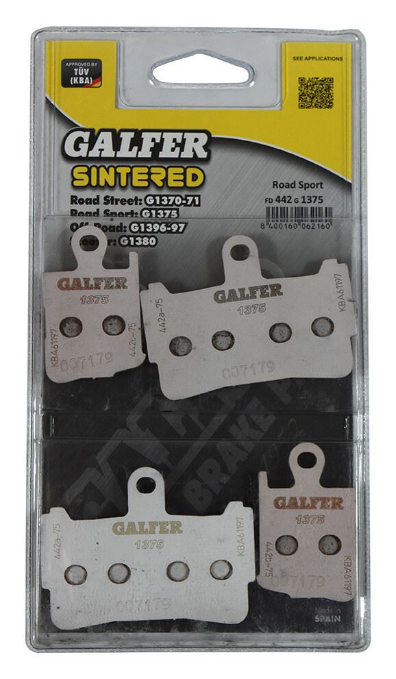 Galfer Brake Pad FD442,AD298,FA499
