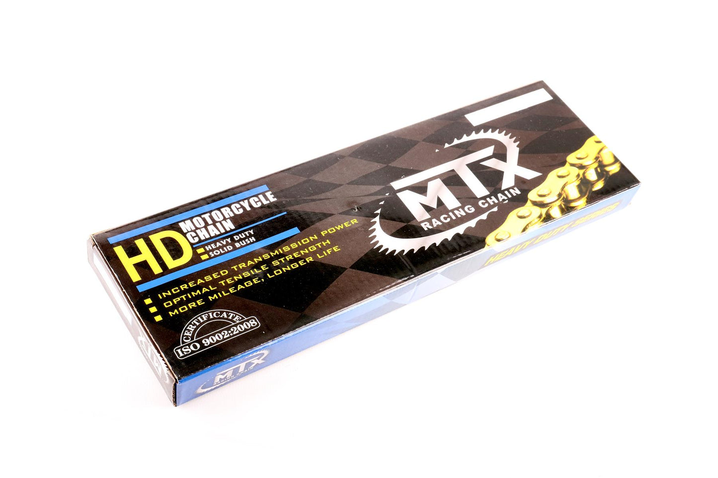 Chain Heavy Duty Gold 520-116 Links (34.0KN)