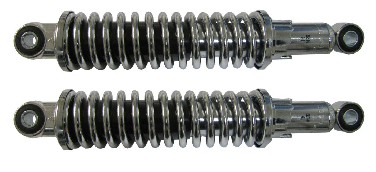 Shocks 280mm Pin+Pin up to 175cc (Chrome Spring) Type 10