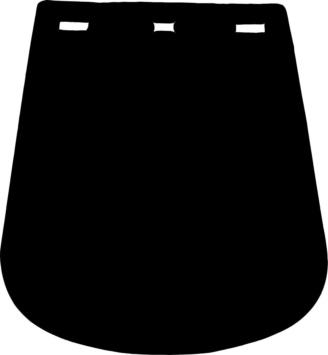 Mudflap Small Blank 120mm x 165mm