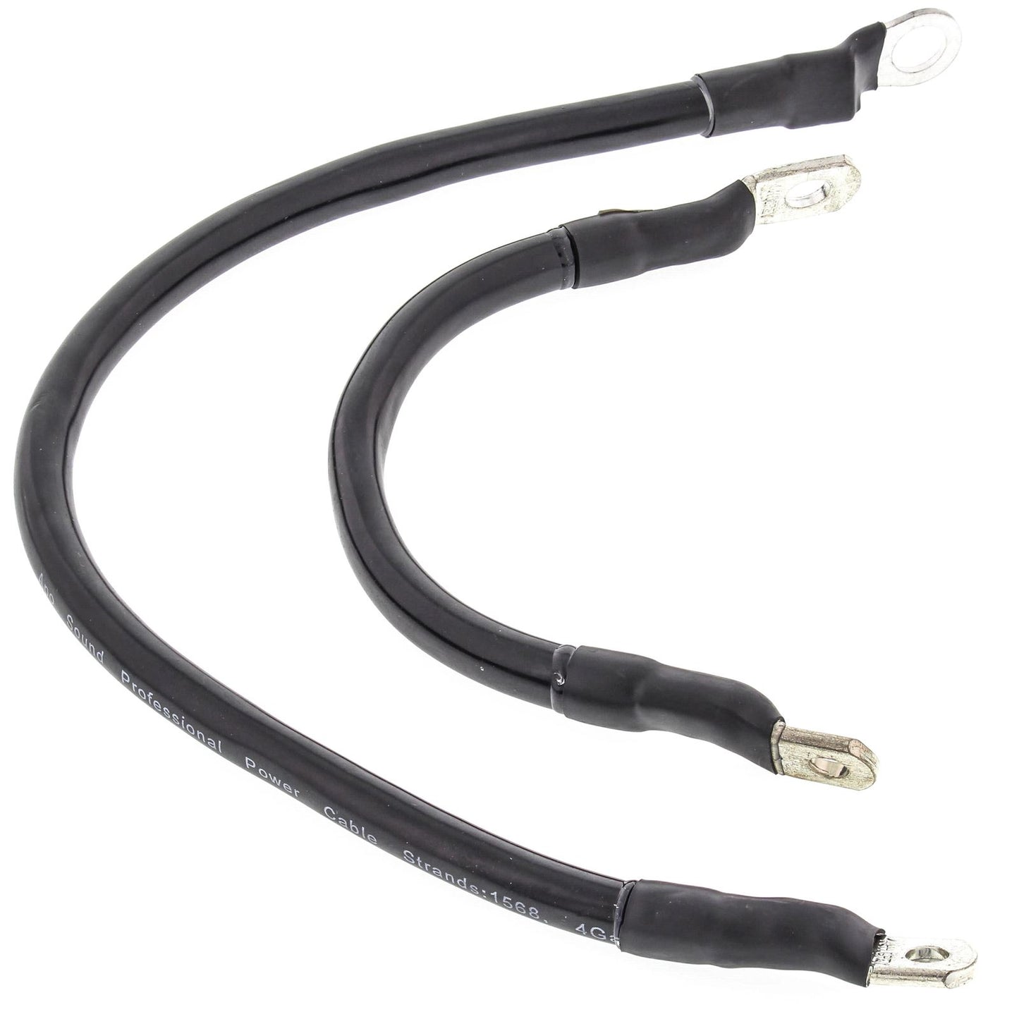 Battery Cable Kit Clear Harley FLH Electra Glide 66-77, FLH Electra Glide 78-79