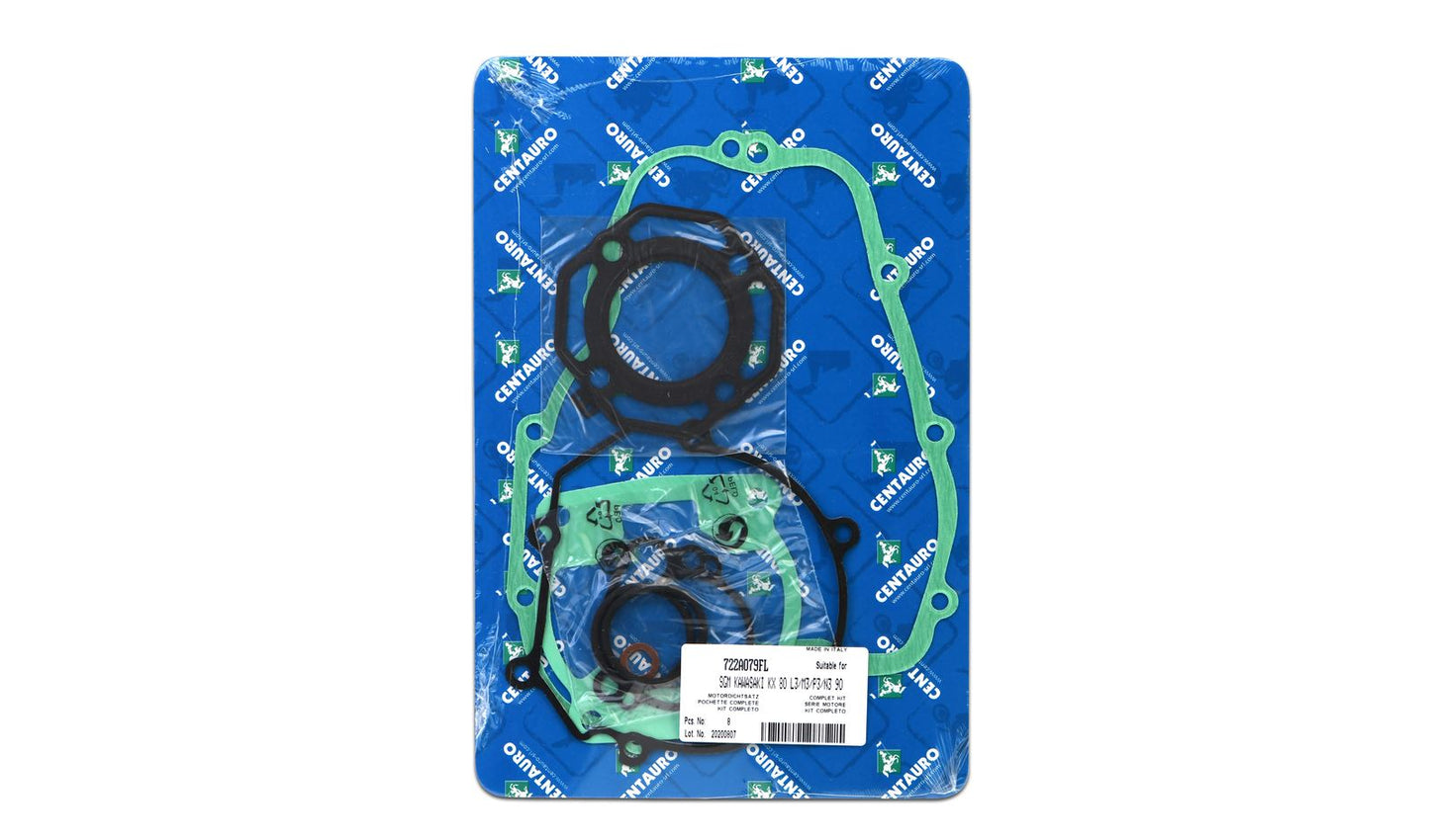 Centauro Full Gasket Set Kawasaki KX80L3 1990