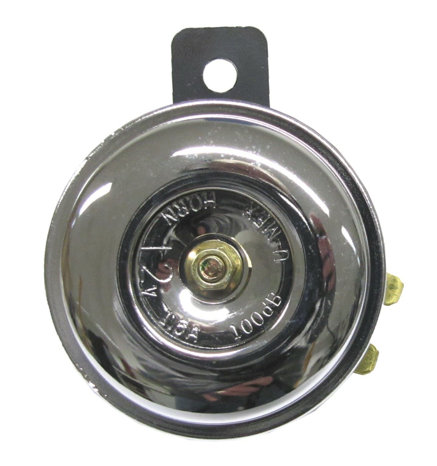 Horn 12 Volt Chrome O.D 75mm