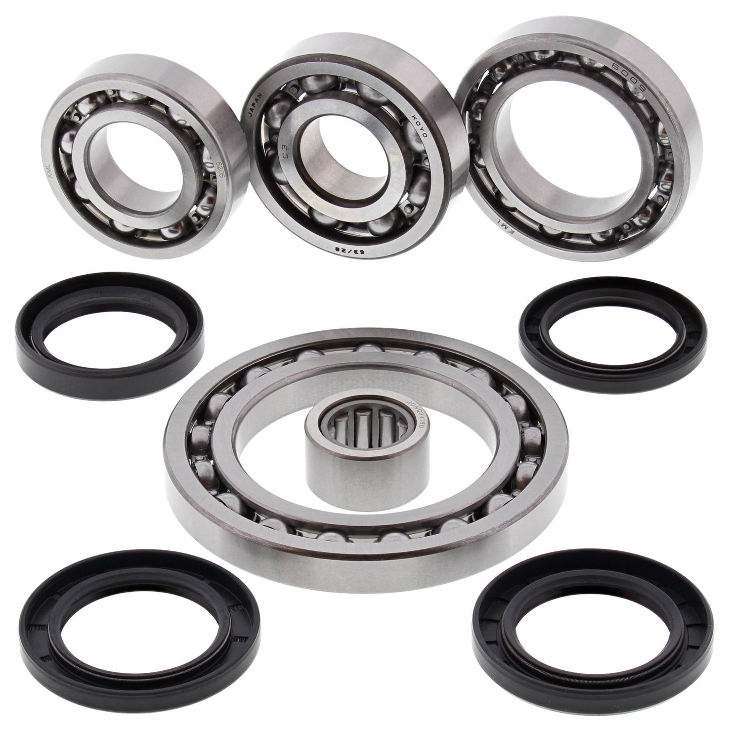 Differential Bearing and Seal Kit Rear Suzuki LT-A500F Quad Master Auto 2001, LT-F500F 01-02