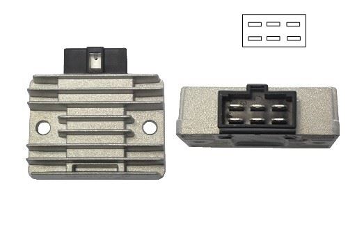 Regulator/Rectifier Kawasaki AR, KDX, KMX125 6 Pins SH552-12 (21066-1039)
