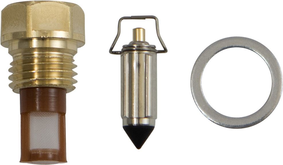 TourMax Carb Float Needle & Seat Set OE Refs: 16011-MR6-671, 16011-MB0-671, 16011-MZ6-730, 16011-MAH-000, 16011-MT6-601