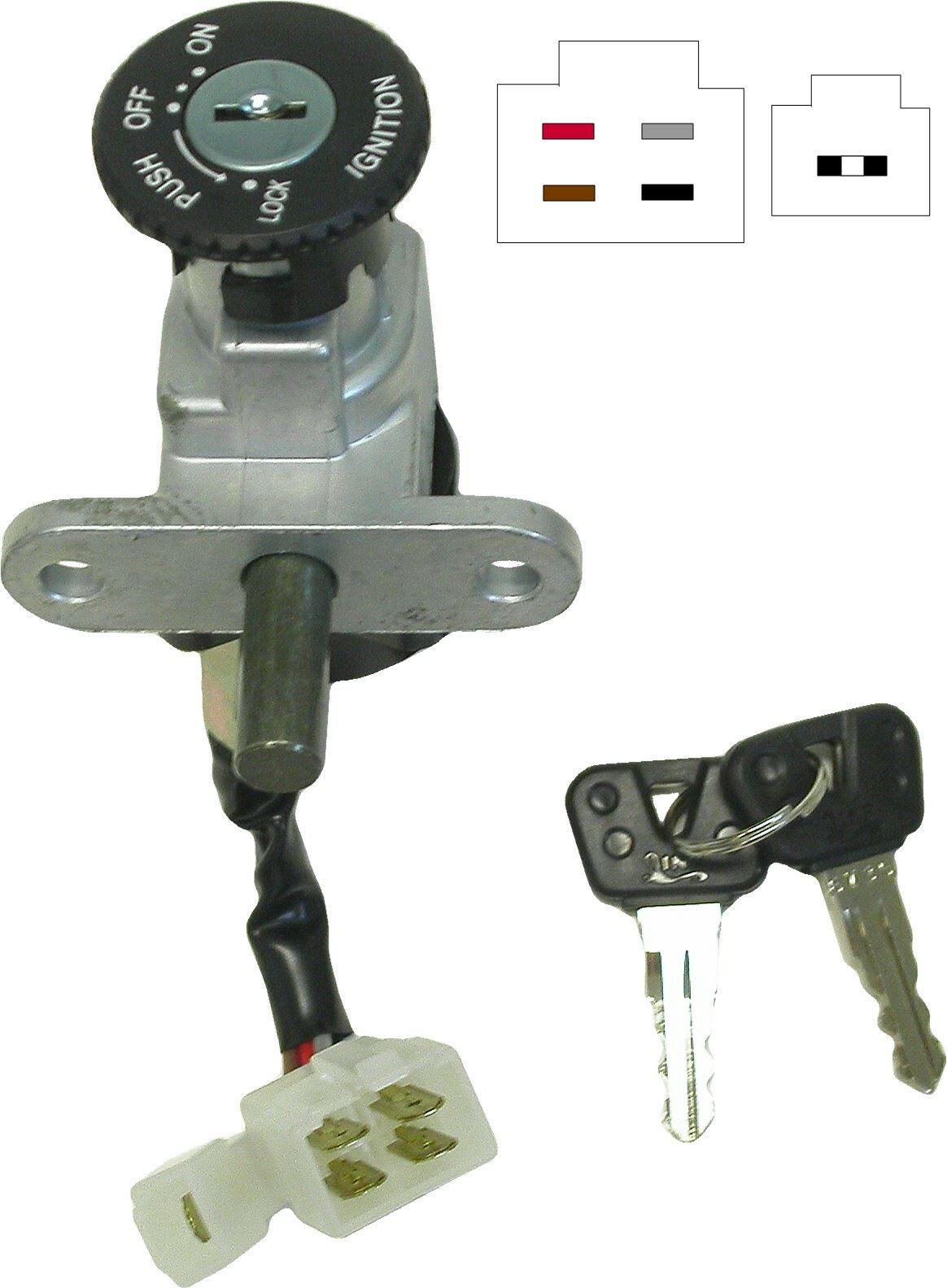 Ignition Switch Yamaha CG50 Jog 88-91(5 Wires)